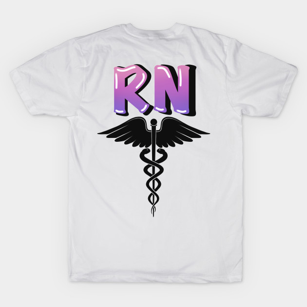 Registered Nurse Caduceus Symbol by JadesCanvas